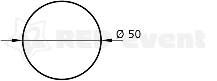 Чертеж товара Globo 50
